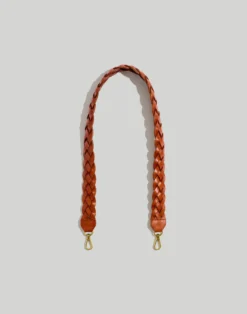Madewell The Shoulder Bag Strap: Braided Leather Edition