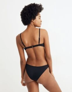 Madewell Second Wave Underwire Bikini Top -Madewell Sales AM854 BK5229 d2