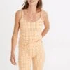 Madewell Gingham Jacquard Tank Top