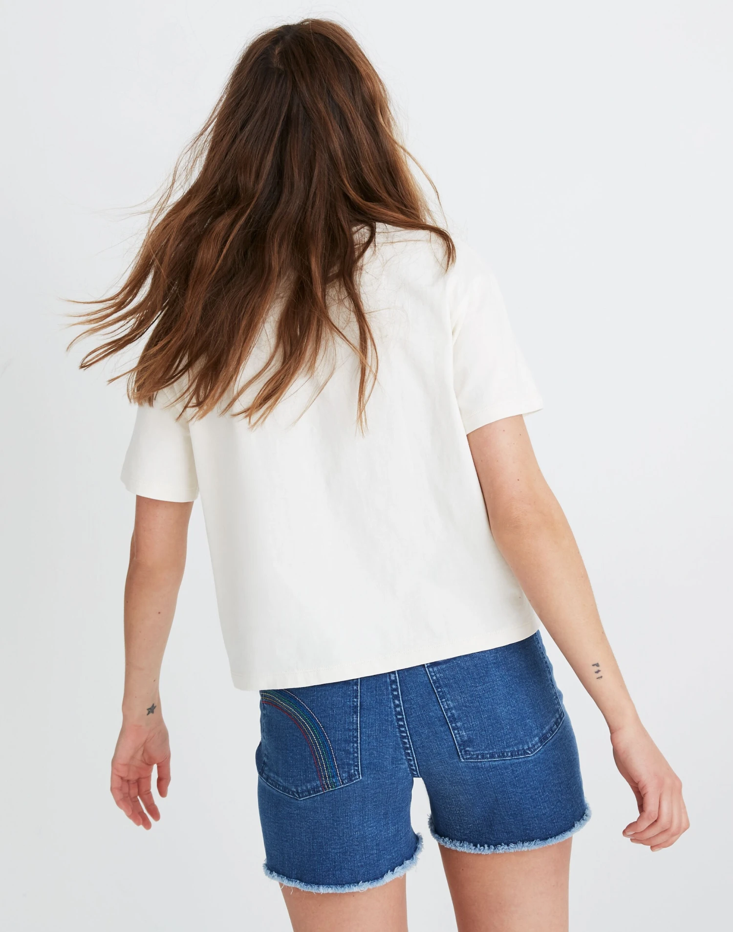 Madewell Vote Graphic Easy Crop Tee 2 Madewell Vote Graphic Easy Crop Tee - Image 2