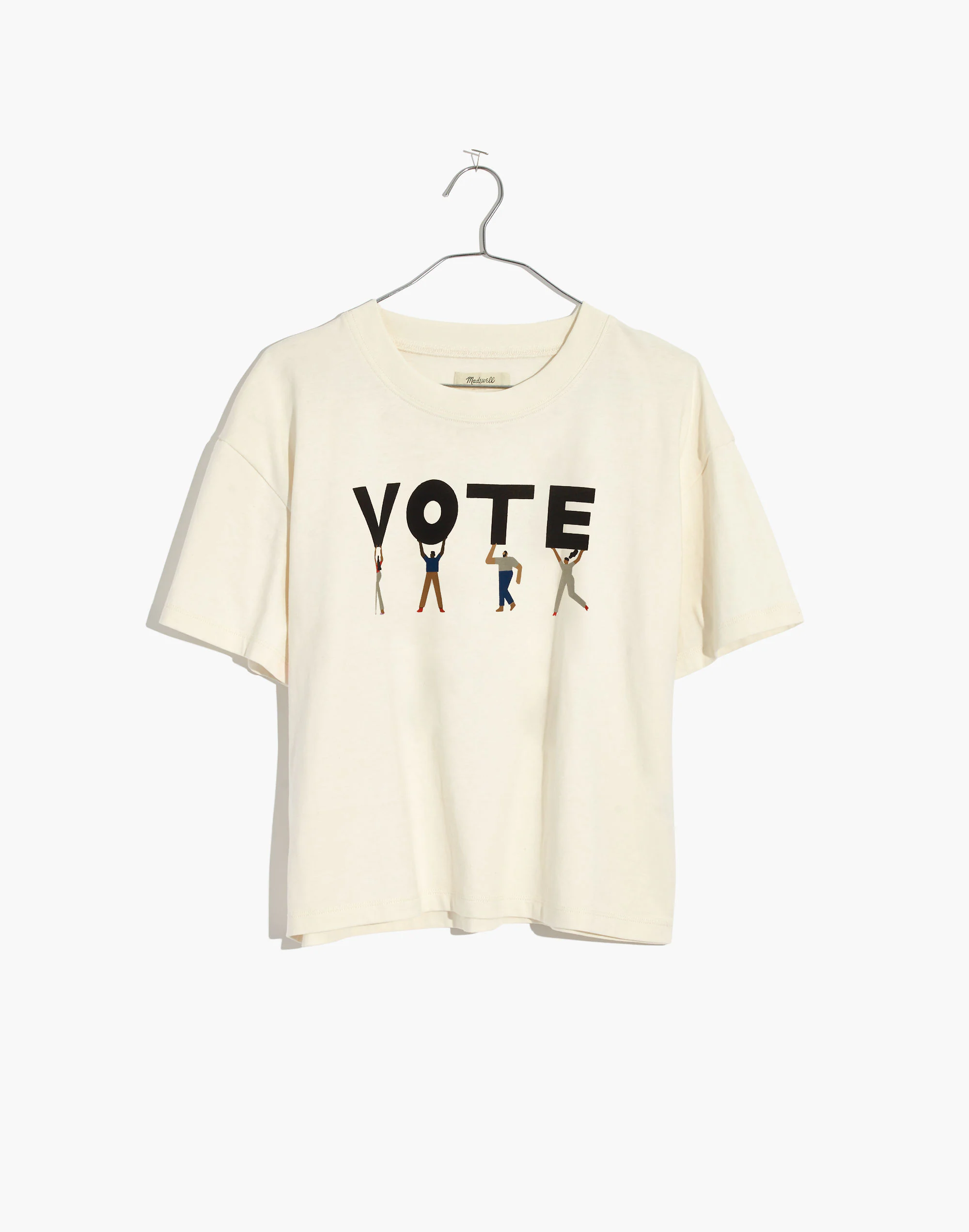 Madewell Vote Graphic Easy Crop Tee 4 Madewell Vote Graphic Easy Crop Tee - Image 4