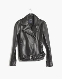 Madewell Ultimate Leather Motorcycle Jacket -Madewell Sales B0648 BK5229 ld