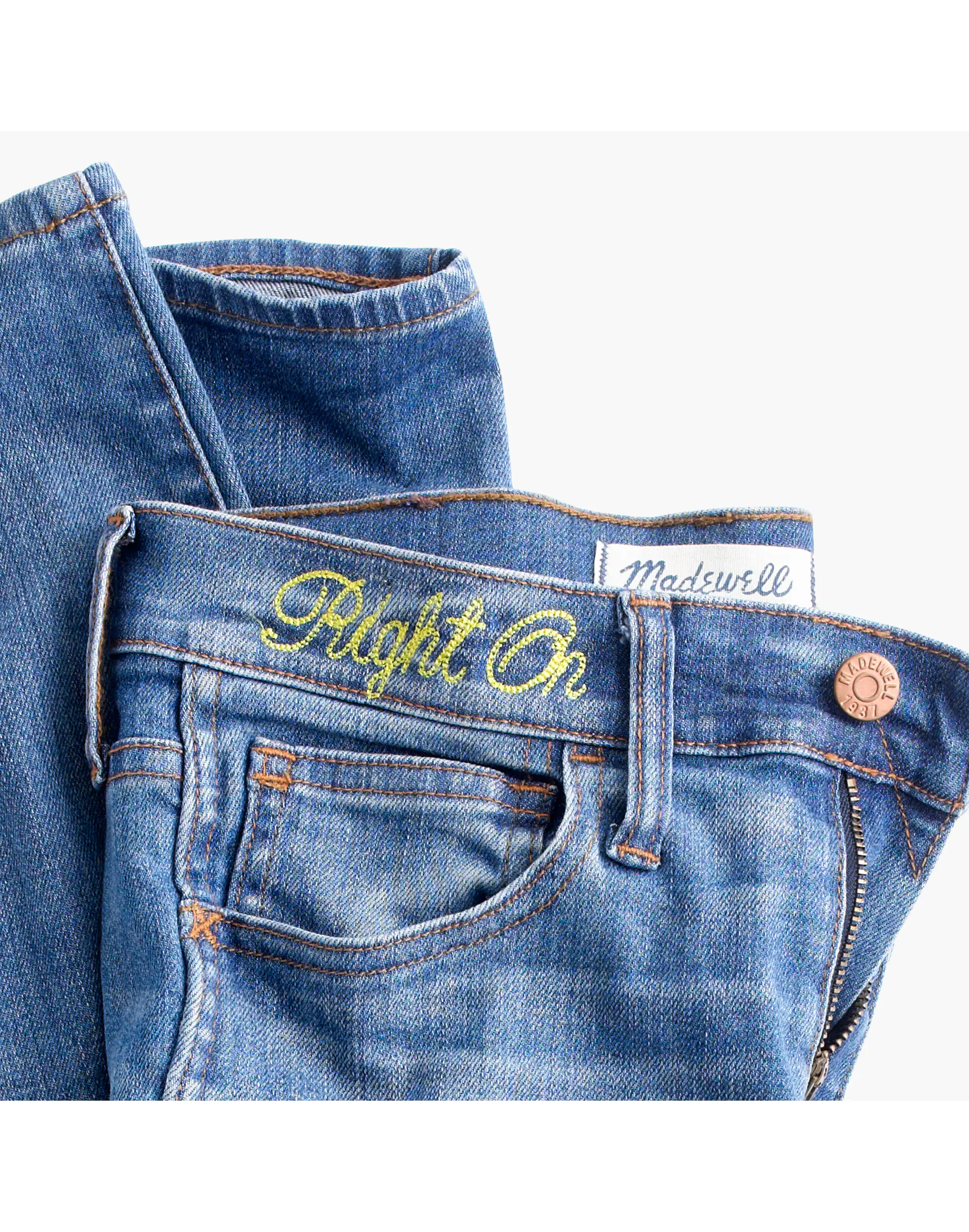 Madewell 10" High-Rise Skinny Jeans In Hayes Wash 5 Madewell 10" High-Rise Skinny Jeans In Hayes Wash - Image 5