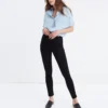 Madewell 10" High-Rise Skinny Jeans In Carbondale Wash