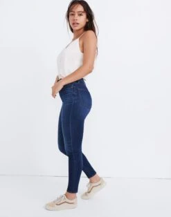 Madewell Curvy High-Rise Skinny Jeans In Danny Wash: TENCEL™ Denim Edition -Madewell Sales J7677 DM1733 d3