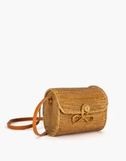 Madewell Bembien® Lily Rattan Crossbody Bag -Madewell Sales K4403 BR0968 d2