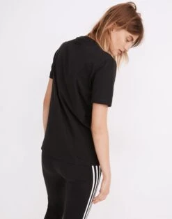 Madewell Adidas® Originals Trefoil Tee -Madewell Sales L0416 BK5229 d2