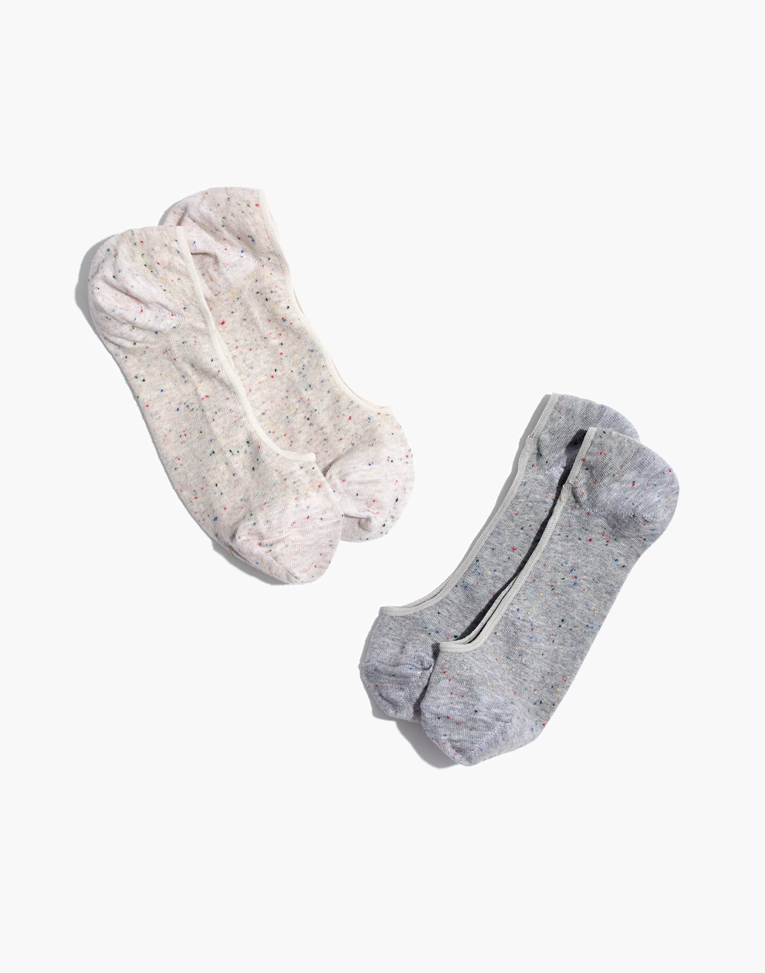 Madewell Two-Pack Confetti Low-Profile Socks 1 Madewell Two-Pack Confetti Low-Profile Socks