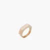 Madewell Charlotte Cauwe Studio Brass Slim Hex Ring