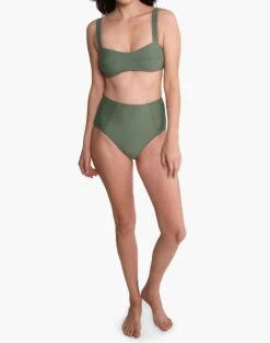 Madewell GALAMAAR® Lou Bandeau Bikini Top -Madewell Sales M0017 GR0005 d3
