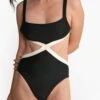 Madewell GALAMAAR® Braxton Cutout One-Piece Swimsuit