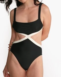 Madewell GALAMAAR® Braxton Cutout One-Piece Swimsuit
