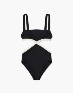 Madewell GALAMAAR® Braxton Cutout One-Piece Swimsuit -Madewell Sales M1050 EF0043 ld
