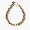 Madewell Charlotte Cauwe Studio Bead Bracelet In Gold