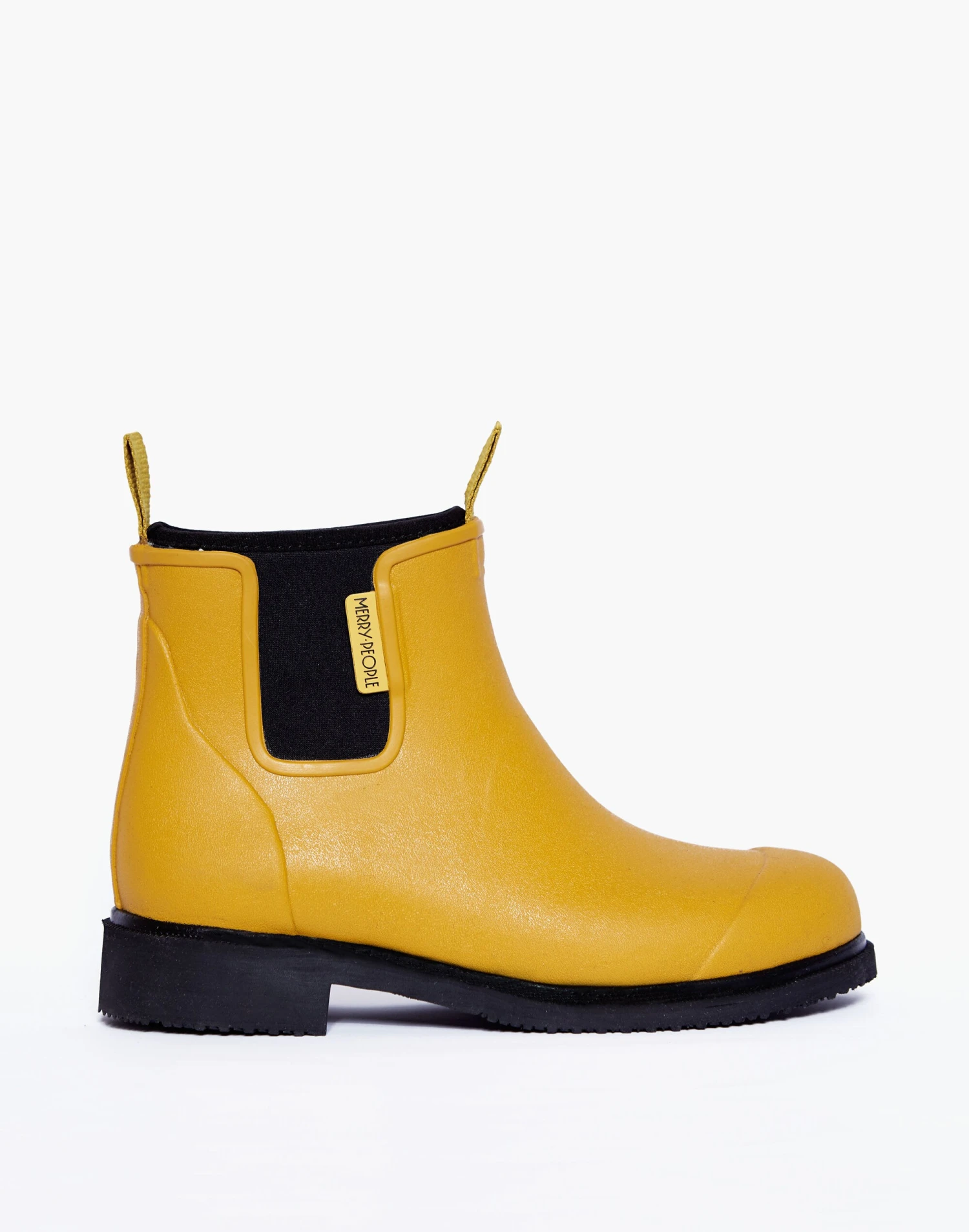 Madewell Merry People Bobbi Rain Boots In Mustard 2 Madewell Merry People Bobbi Rain Boots In Mustard - Image 2