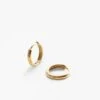 Madewell Kinn™ 14k Gold Petite Huggie Hoop Earrings