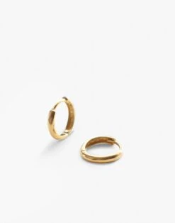 Madewell Kinn™ 14k Gold Petite Huggie Hoop Earrings
