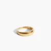Madewell Kinn™ 14k Gold Dare To Love Dome Ring I
