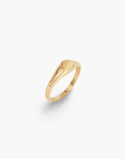 Madewell Kinn™ 14k Gold Petite Signet Ring