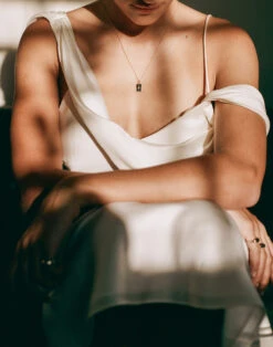 Madewell Kinn™ 14k Gold North Star Diamond Pendant 20¿ Necklace -Madewell Sales M7455 EC7246 d2