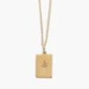 Madewell Kinn™ 14k Gold North Star Diamond Pendant 20¿ Necklace