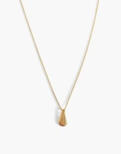 Madewell Kinn™ 14k Gold Teardrop 18¿ Necklace