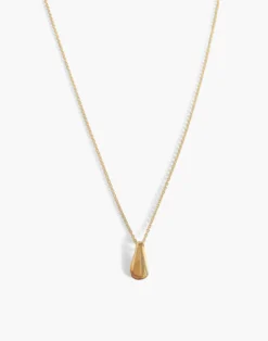 Madewell Kinn™ 14k Gold Teardrop 20¿ Necklace