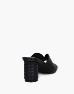 Madewell Intentionally Blank Leather Kamika Mules In Black -Madewell Sales M7671 BK0001 d2