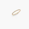 Madewell Kinn™ 14k Gold Dahlia Micro Pavé Ring