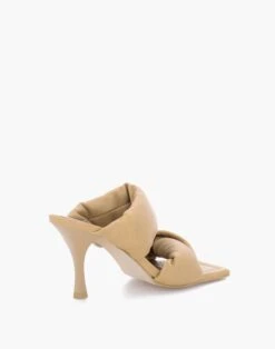 Madewell ALOHAS Leather Twist Strap Sandals In Camel -Madewell Sales M8947 BR0072 d2