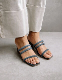 Madewell ALOHAS Suede Indiana Block-Heel Sandals -Madewell Sales M8952 EC0793 d6