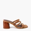 Madewell ALOHAS Suede Indiana Block-Heel Sandals