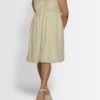 Madewell Reistor Hemp Pina Colada Season Drawstring Dress