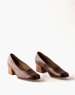 Madewell HUMA BLANCO Leather Luisa Pumps -Madewell Sales M9777 BR0122 d3