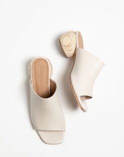 Madewell HUMA BLANCO Leather Milla Sandal Mules