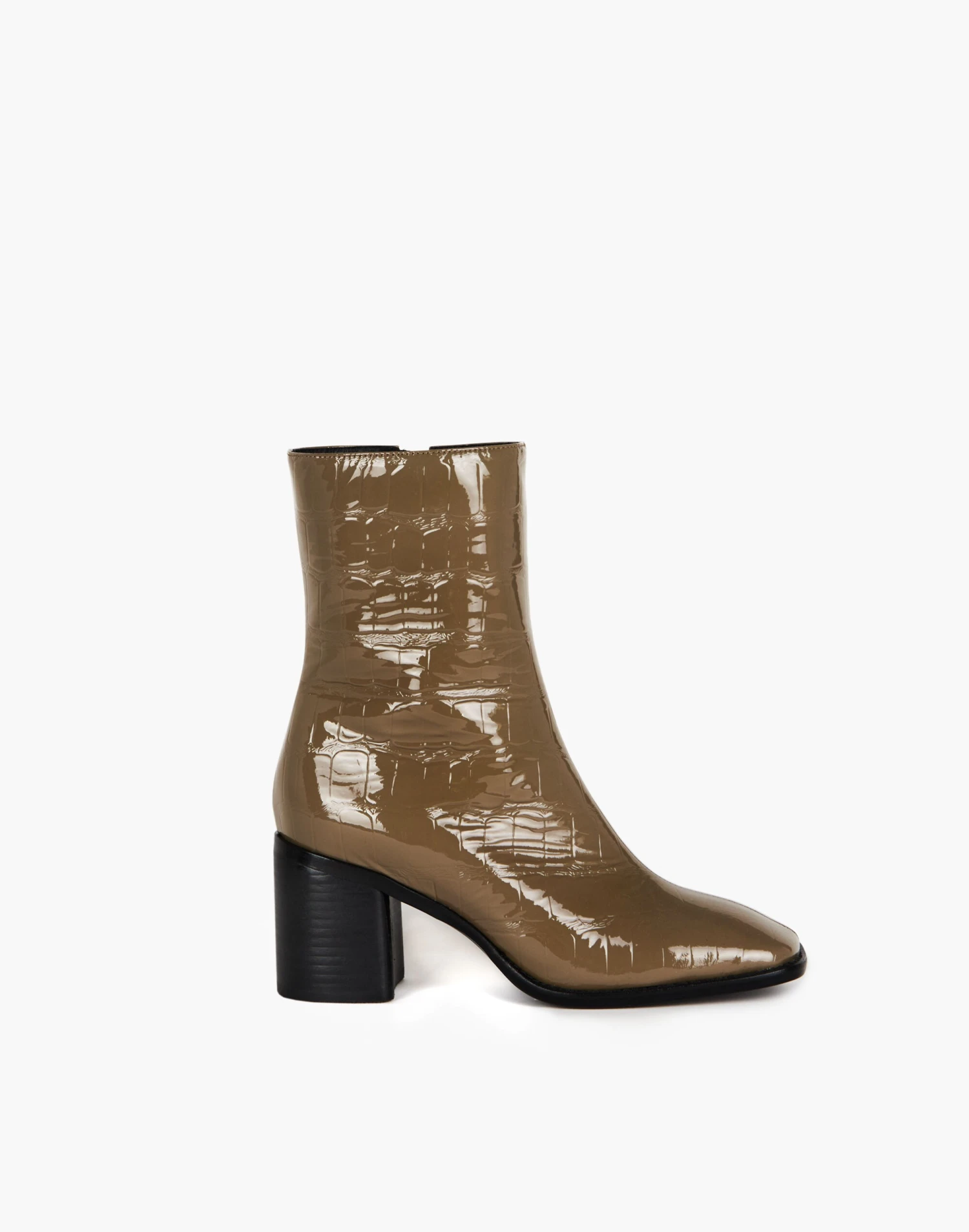 Madewell Intentionally Blank Leather Contour Boots 2 Madewell Intentionally Blank Leather Contour Boots - Image 2