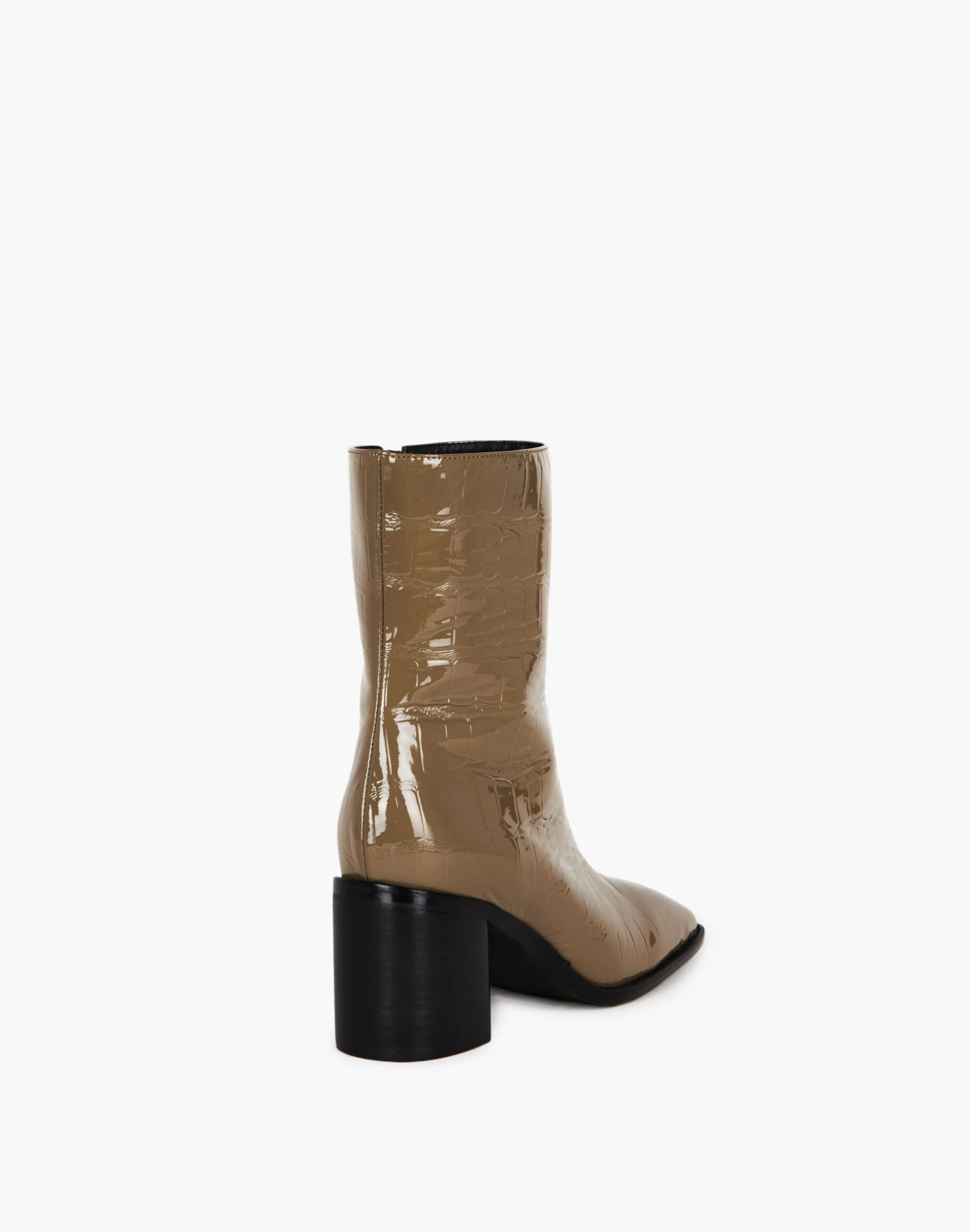 Madewell Intentionally Blank Leather Contour Boots 3 Madewell Intentionally Blank Leather Contour Boots - Image 3