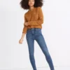 Madewell 10" High-Rise Skinny Jeans In Wendover Wash: TENCEL™ Denim Edition