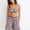 Madewell Second Wave Board Shorts In Peralta Plaid