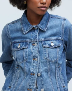 Madewell The Jean Jacket In Medford Wash -Madewell Sales MD243 DM4669 d5