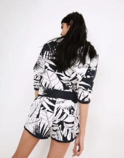 Madewell Pull-On Sweater Shorts In Tropical Vacation -Madewell Sales MD944 SU7828 d2