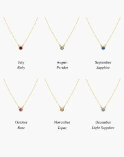 Madewell Katie Dean Jewelry™ Birthstone Necklace