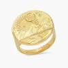 Madewell STUDIO GRUN Mountain Signet Ring