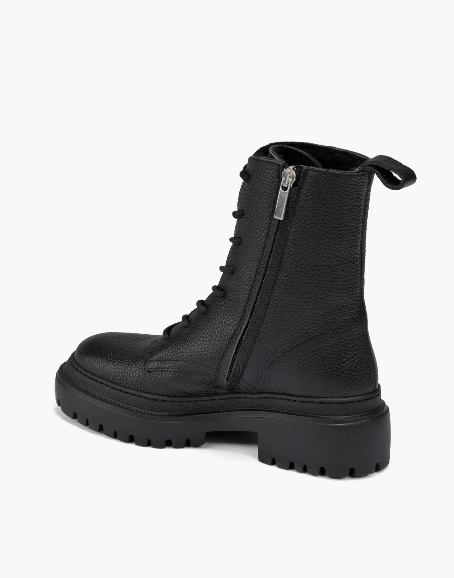 Madewell Maguire Shearling-Lined Leather Bellagio Lace-Up Boots 3 Madewell Maguire Shearling-Lined Leather Bellagio Lace-Up Boots - Image 3