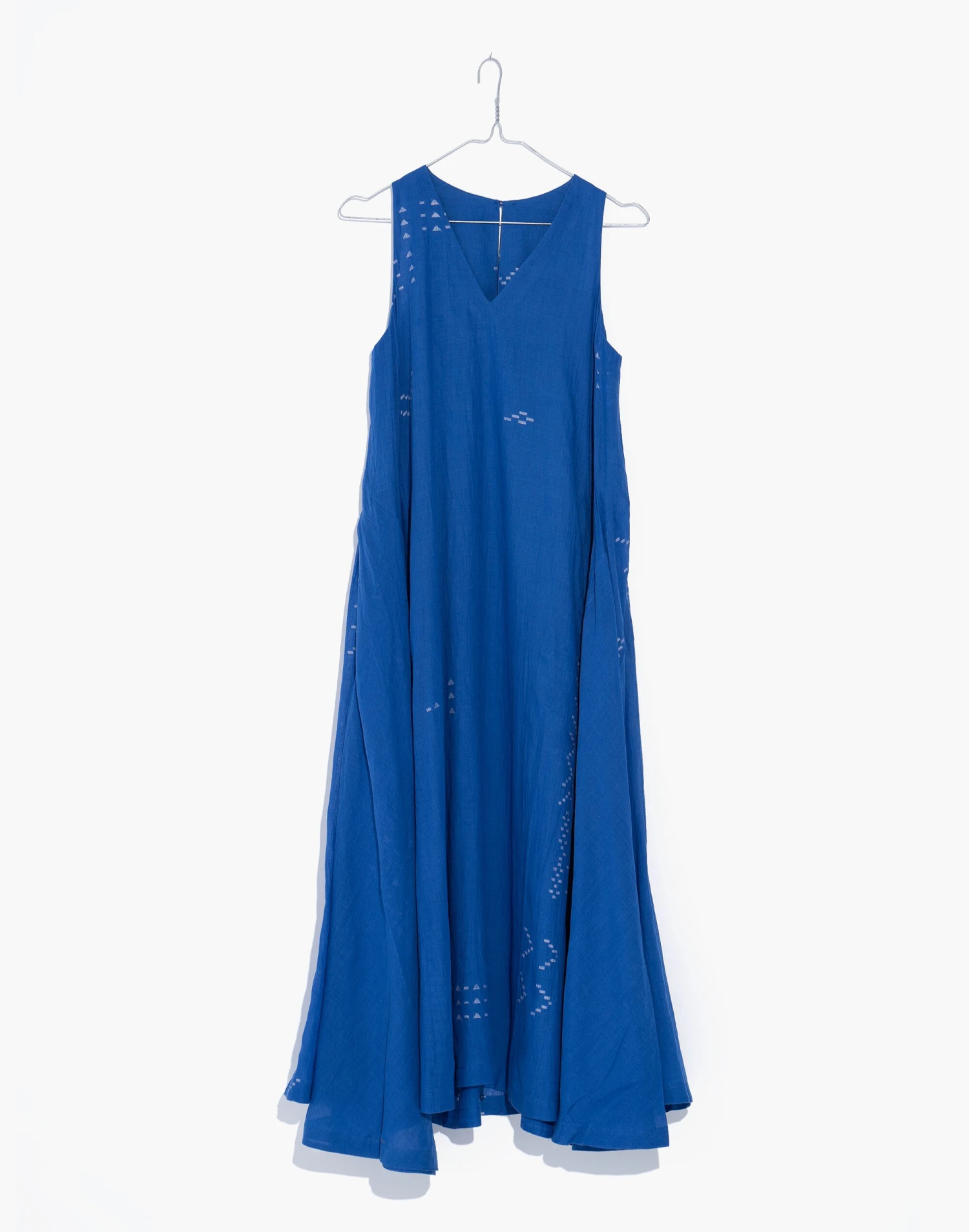 Madewell World Of Crow Holiday Dress In Cobalt 6 Madewell World Of Crow Holiday Dress In Cobalt - Image 6
