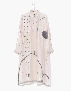 Madewell World Of Crow Abstract Flared Dress -Madewell Sales N2395 DM1528 ld