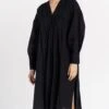 Madewell World Of Crow Summer Dress In Black