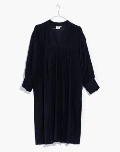 Madewell World Of Crow Summer Dress In Black 12 Madewell World Of Crow Summer Dress In Black -Madewell Sales N2401 BK0001 ld
