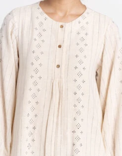 Madewell World Of Crow Stripes And Dots Dress -Madewell Sales N2408 DM1528 d4