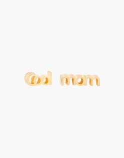 Madewell Studio Grun Cool Mom Studs